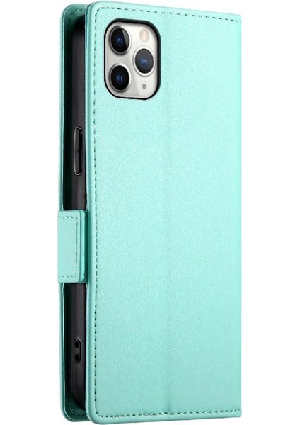 IPhone 11 Için Flip Case Pro Max Cüzdan Kartvizit Yuvaları Günlük Kullanım Flip (Yurt Dışından)