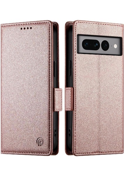 Google Piksel 7 Pro Cüzdan Kart Yuvaları Için Flip Case Iş Günlük Kullanım Flip (Yurt Dışından)