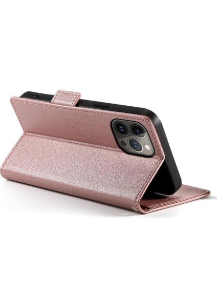 IPhone 13 Için Flip Case Pro Max Kartvizit Yuvaları Cüzdan Günlük Kullanım Flip (Yurt Dışından)