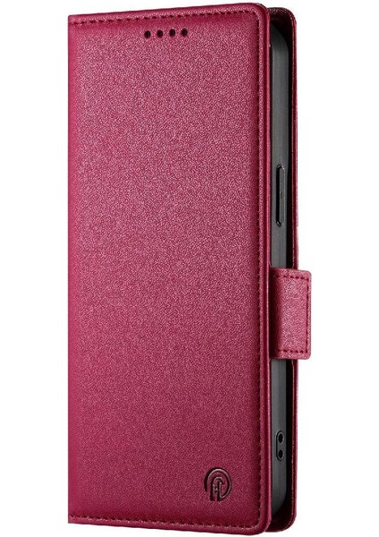 IPhone 12 Cüzdan Günlük Kullanım Için Flip Case Kart Yuvaları Flip Iş (Yurt Dışından)