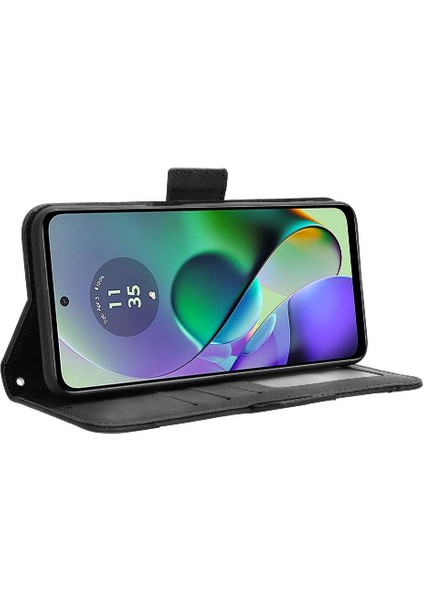 Motorola Moto G54 5g Deri Cüzdan Kapak Manyetik Kapatma Kartı (Yurt Dışından) fırsatları