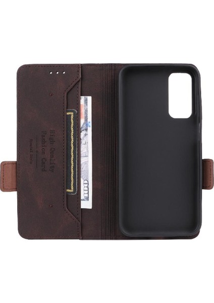 SZY Mall Toka Manyetik Cüzdan ile Samsung Galaxy Galaxy Kickstand Için Flip Case (Yurt Dışından)