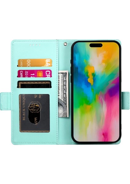 IPhone 16 Pro Max Cüzdan Günlük Kullanım Için Flip Case Kart Yuvaları Flip Iş (Yurt Dışından)