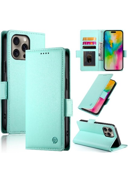 IPhone 16 Pro Max Cüzdan Günlük Kullanım Için Flip Case Kart Yuvaları Flip Iş (Yurt Dışından)
