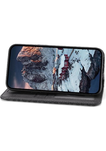 Google Pixel 9 El Kayışı Günlük Kullanım Eşkenar Dörtgen Şekli Cüzdan Için Flip Case (Yurt Dışından)