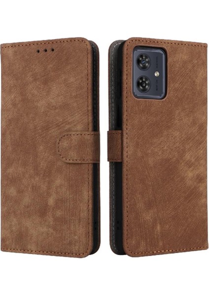 Motorola Moto G54 5g Rfıd Engelleme Flip Folio Cüzdan Manyetik Pu (Yurt Dışından)