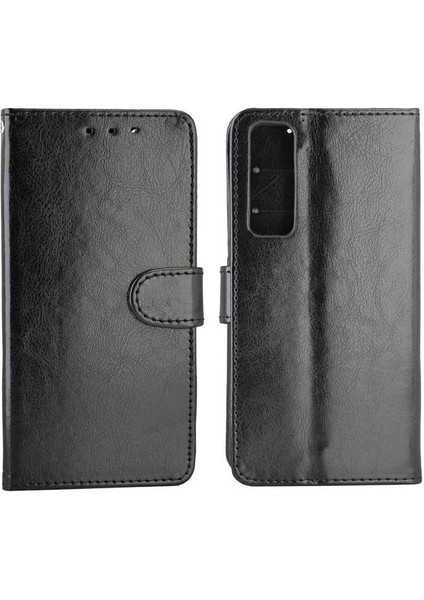 Huawei Nova 7 5g Kickstand Darbeye Manyetik Kapatma Kartı Için Flip Case (Yurt Dışından)