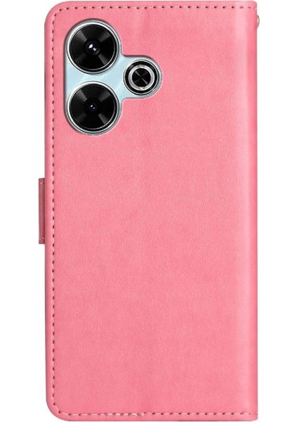 Xiaomi Redmi Için Flip Case 13 4g Bilek Kayışı Kickstand Kart Tutucu Kapatma (Yurt Dışından) indirimleri