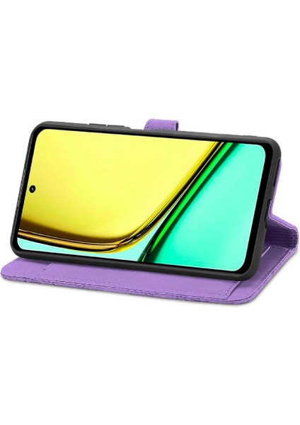 Realme C67 4g Flip Fermuar Tarzı Çoklu Kart Yuvası Cüzdan Için Flip Case (Yurt Dışından) modelleri