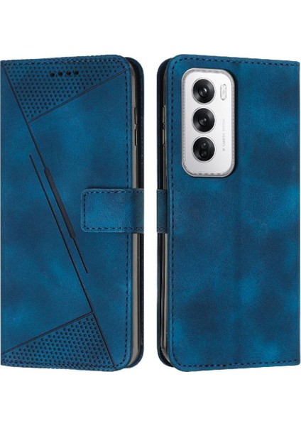 Oppo Oppo 12 5g Kart Ekleme Kickstand Pu Deri Cüzdan Için Flip Case (Yurt Dışından)