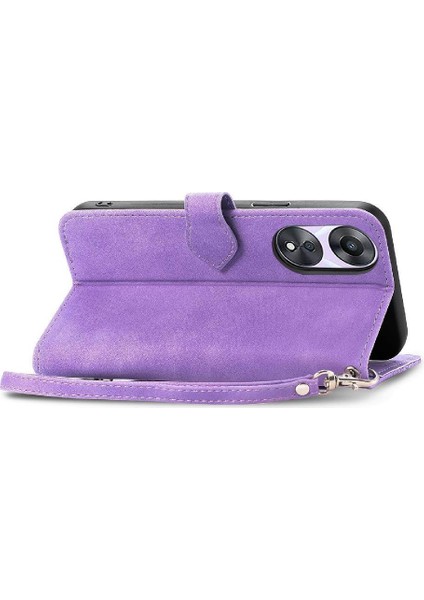 Oppo A78 5g Çoklu Kart Yuvası Iş Çok Renkli Cüzdan Flip Için Flip Case (Yurt Dışından)