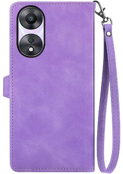 Oppo A78 5g Çoklu Kart Yuvası Iş Çok Renkli Cüzdan Flip Için Flip Case (Yurt Dışından)