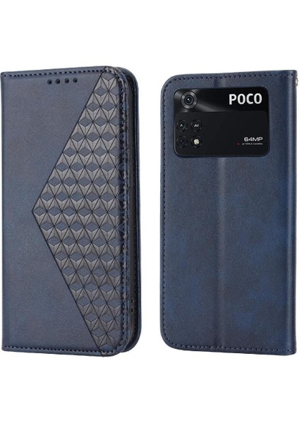 Xiaomi Poco M4 Pro 4g Için Flip Case El Kayışı Cüzdan Standı Günlük Kullanım (Yurt Dışından)