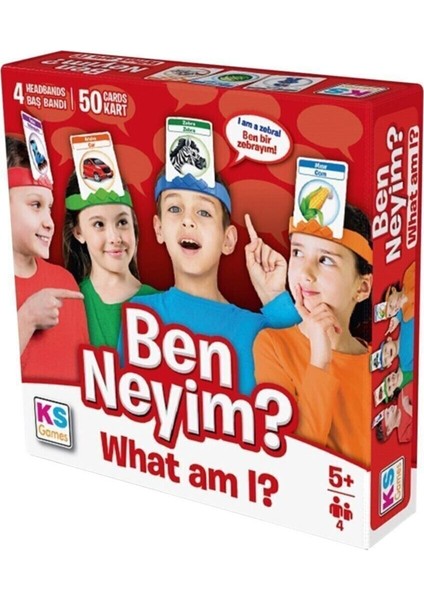 Ben Neyim Aile Çocuk Eğlenceli Kutu Oyunu