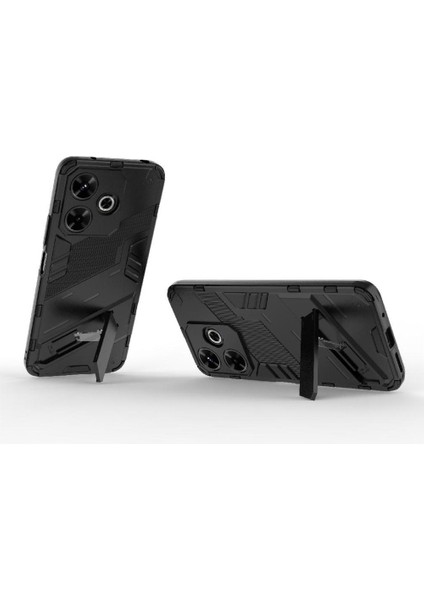 SZY Mall Xiaomi Redmi Için Kılıf 13 4g Sağlam Askeri Kickstand Koruyucu Kapak (Yurt Dışından)