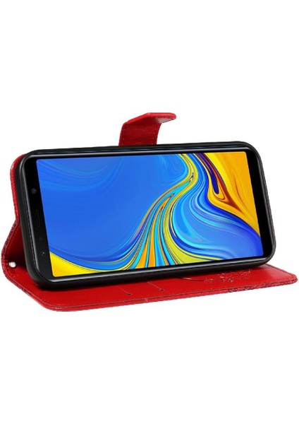 Samsung Galaxy A7 2018 Ayrılabilir El Kayışı Yüksek Kalite Için Flip Case (Yurt Dışından)