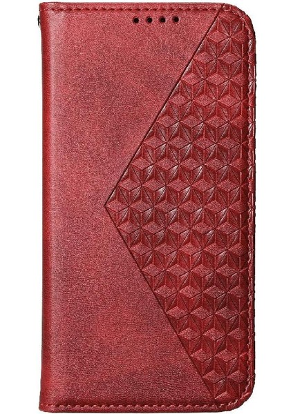 Samsung Galaxy Flip Eşkenar Dörtgen Şekli El Kayışı Cüzdan Günlük Kullanım Için Flip Case (Yurt Dışından)