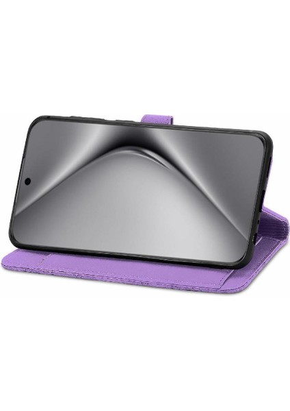 Huawei Pura 70 Pro Için Flip Case Artı Flip Fermuar Tarzı Cüzdan Çok Renkli (Yurt Dışından)