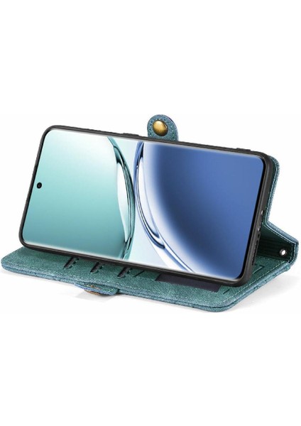 SZY Mall Oppo A3 Pro Için Flip Case Deri Kılıf Cüzdan Kapak Çevirin Darbeye (Yurt Dışından)