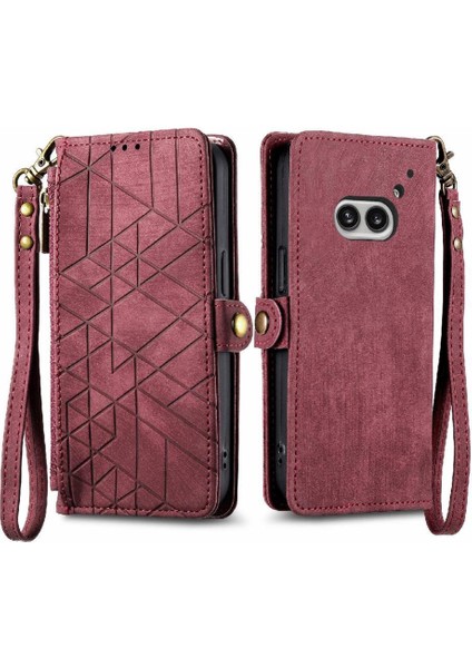 Flip Case Telefon 2A Darbeye Basit Iş Deri Çanta (Yurt Dışından)