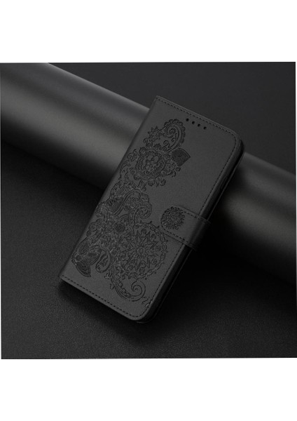 IPhone 16 Için Flip Case Pro Max Kickstand Koruyucu Pu Deri Manyetik (Yurt Dışından)