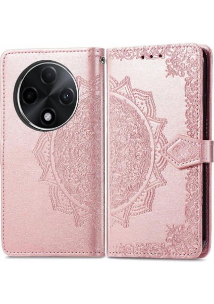 Oppo A3 Pro Için Flip Case Basit Iş Darbeye Kapak Kapak Deri (Yurt Dışından)