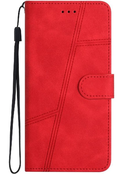 IPhone 12 Için Flip Case Pro Max Bilek Kayışı Flip Folio Tam Koruma Pu (Yurt Dışından)