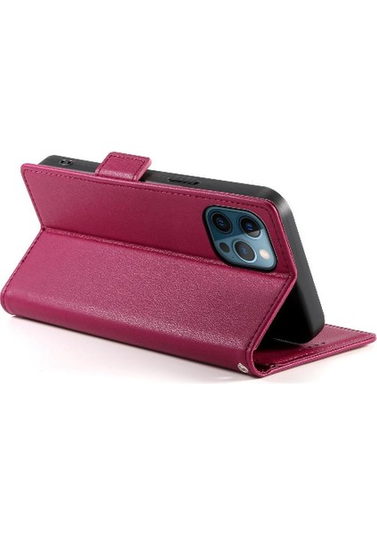 IPhone 12 Için Flip Case Pro Max Günlük Kullanım Flip Cüzdan Kartvizit Yuvaları (Yurt Dışından)