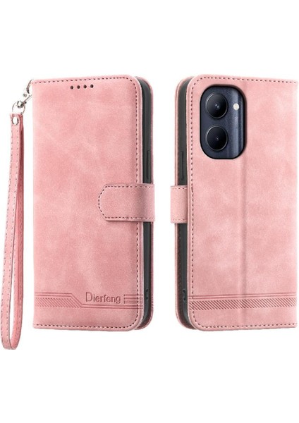 Realme C33 Nakit Cep Manyetik Kapatma Kart Yuvaları Premium Için Flip Case (Yurt Dışından)