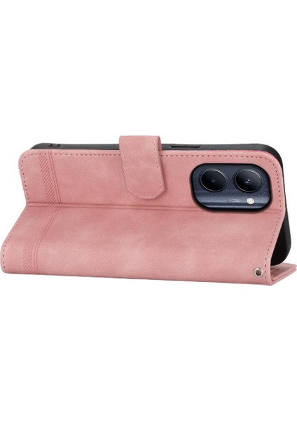 Realme C33 Nakit Cep Manyetik Kapatma Kart Yuvaları Premium Için Flip Case (Yurt Dışından)