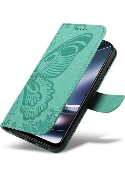 Kredi Kartı Yuvası El ile Realme 9 Pro Yüksek Kaliteli Deri Için Flip Case (Yurt Dışından)