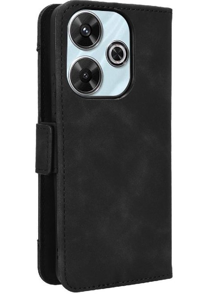 Xiaomi Poco M6 4g Deri Cüzdan Kapak Manyetik Kapatma Kartı (Yurt Dışından)