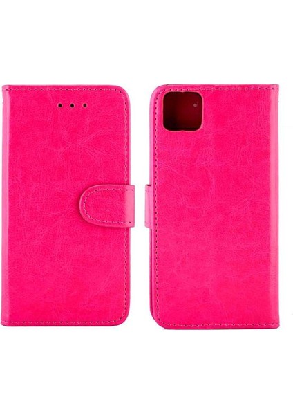 Honor 9s Kickstand Darbeye Pu Deri Kart Tutucu Için Flip Case (Yurt Dışından)