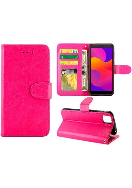 Honor 9s Kickstand Darbeye Pu Deri Kart Tutucu Için Flip Case (Yurt Dışından) fırsatları