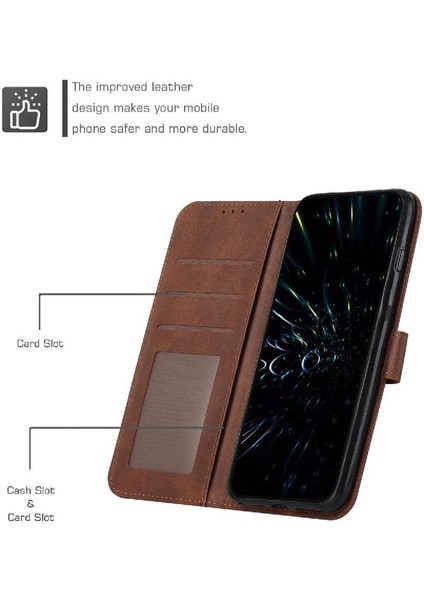 Oppo Oppo 12 5g Pu Deri Tam Koruma Kartı Ekleme Için Flip Case (Yurt Dışından) fırsatları