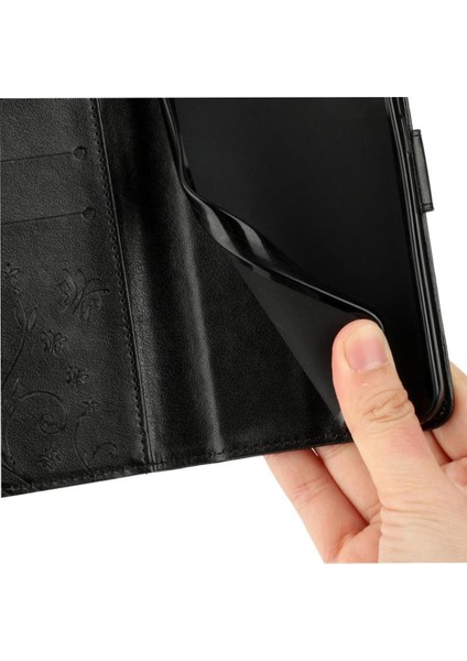 Honor Için Flip Case 200 Pro Bilek Kayışı Manyetik Kapatma Kart Tutucu Pu (Yurt Dışından)