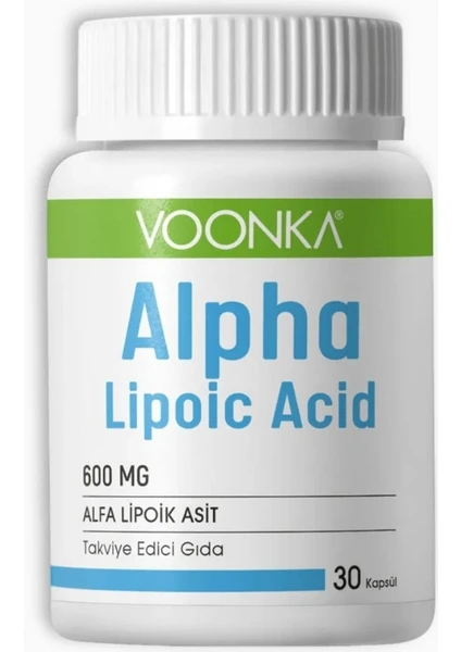 Alpha Lipoic Acid 600 Mg 30 Kapsül