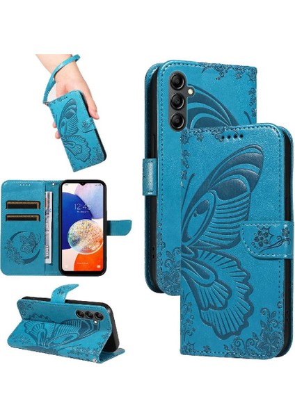Samsung Galaxy A34 5g Için Flip Case Yüksek Kalite Deri Ayrılabilir El (Yurt Dışından)
