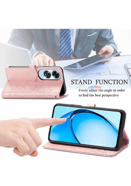 Oppo A60 4g Için Flip Case Basit Iş Zarif Desen Darbeye (Yurt Dışından) fiyatları