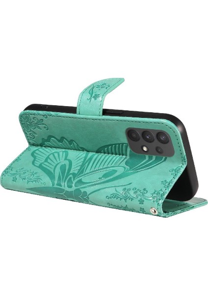 Samsung Galaxy A32 5g Için Flip Case Yüksek Kalite Deri ile Kabartmalı (Yurt Dışından) modelleri