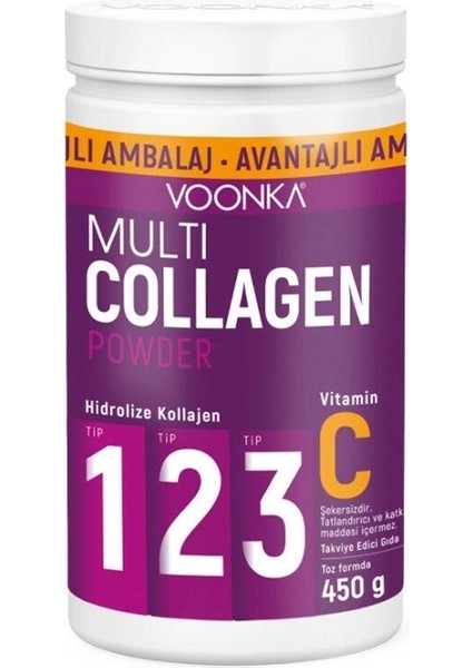 Multi Collagen Powder 450 gr