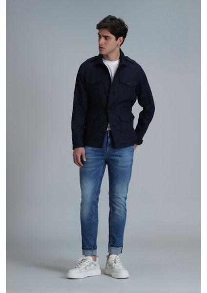 Aler Smart Jean Erkek Pantolon Regular Fit Mavi