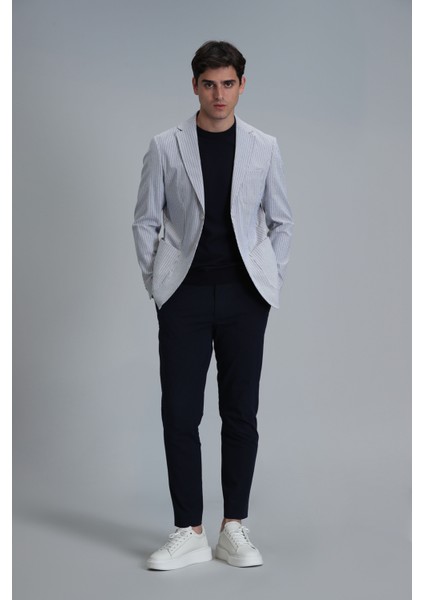 Sea Smart Erkek Chino Pantolon Slim Fit Lacivert
