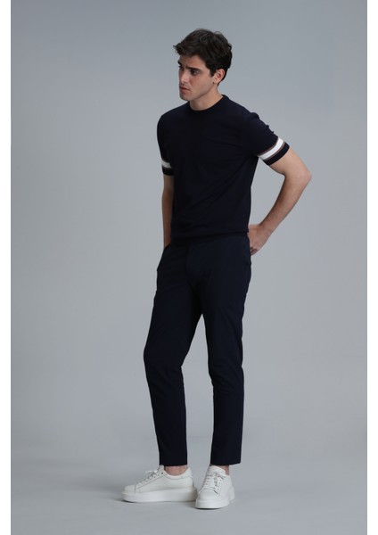 Sea Smart Erkek Chino Pantolon Slim Fit Lacivert