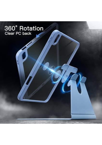 Apple iPad Air 11 Inç 6. Nesil (2024) Yatay ve Dikey Dönebilen Standlı Kalem Şarjına Uygun Darbe Dayanıklı Thermix Kılıf A2899 A2900 fiyatları