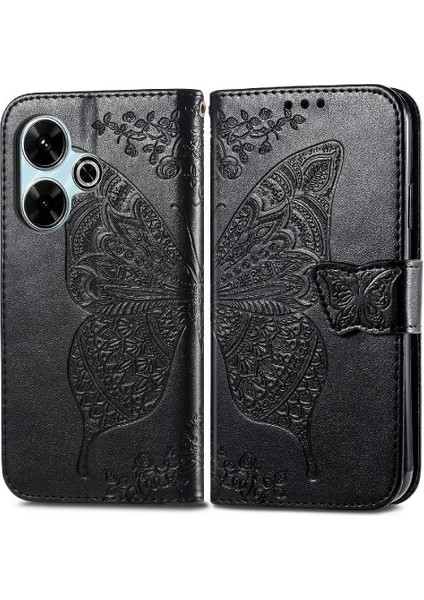 Xiaomi Redmi Için Flip Case 13 4g Kapak Çevirin Zarif Desen Darbeye (Yurt Dışından)