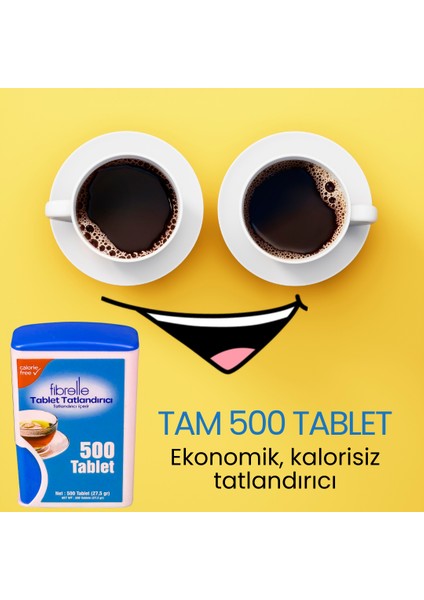 Sakarinli Tablet Tatlandırıcı 500'LÜ Kutu x 2 modelleri