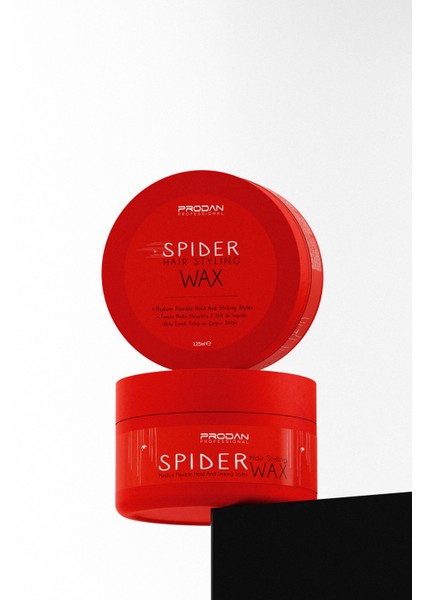 Spider Wax Saç Şekillendirici Esnek Tutuş125 ml