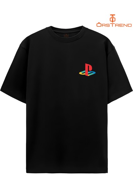 Playstation Baskılı Oversize Tişört fiyatları