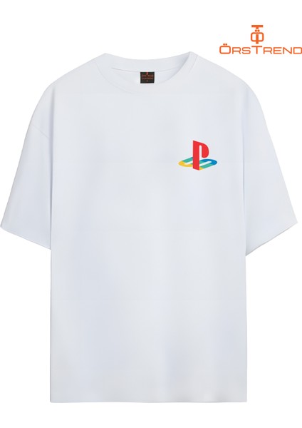 Playstation Baskılı Oversize Tişört fiyatları